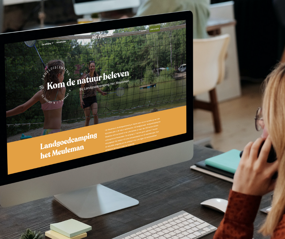 Website - Landgoed camping het Meuleman