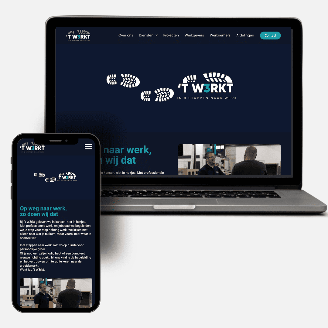 'T W3rkt, SEO optimalisatie, Website