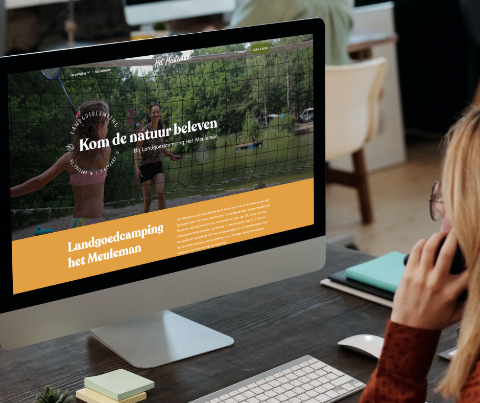 Website - Landgoedcamping het Meuleman