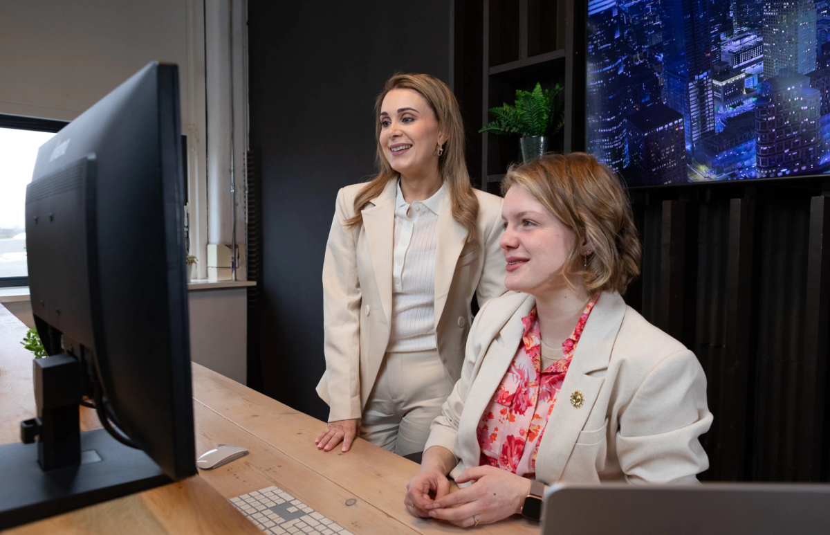 social ads bekijken met Nathalie en Lynette