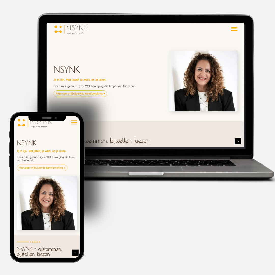 NSYNK, SEO optimalisatie, Website